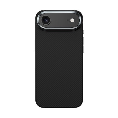 Apple iPhone 17 Air Kılıf Karbon Fiber M-safe Şarj Özellikli Benks Hybrid ArmorPro 600D Kevlar Kapak - 2