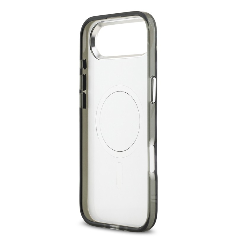 Apple iPhone 17 Air Kılıf Karl Lagerfeld Orjinal Lisanslı M-safe Şarj Özellikli IML Leopar Baskılı Kapak - 8