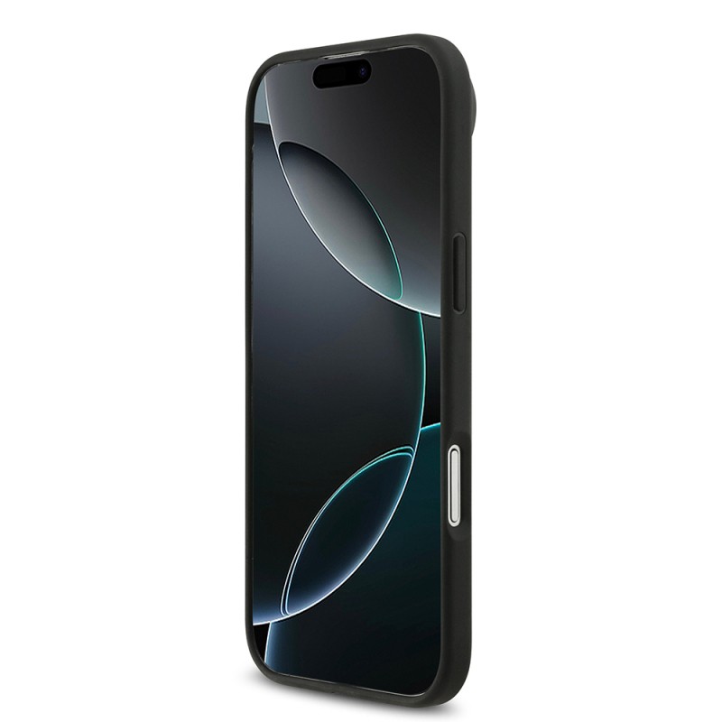 Apple iPhone 17 Air Kılıf Lacoste Orjinal Lisanslı M-safe Şarj Özellikli PU Pike Desenli Metal Logolu Kartlıklı Kapak - 8