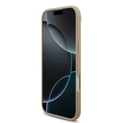 Apple iPhone 17 Air Kılıf Lacoste Orjinal Lisanslı M-safe Şarj Özellikli PU Pike Desenli Metal Logolu Kartlıklı Kapak - 17