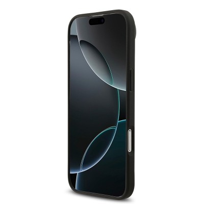 Apple iPhone 17 Air Kılıf Lacoste Orjinal Lisanslı M-safe Şarj Özellikli PU Pike Desenli Metal Logolu Kartlıklı Kapak - 36