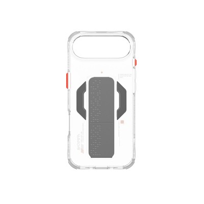 Apple iPhone 17 Air Kılıf M-Safe Şarj Özellikli Airbag Tasarımlı Standlı Skinarma Haxa Kapak - 6