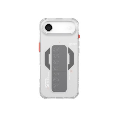 Apple iPhone 17 Air Kılıf M-Safe Şarj Özellikli Airbag Tasarımlı Standlı Skinarma Haxa Kapak - 2