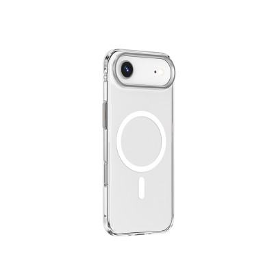 Apple iPhone 17 Air Kılıf M-safe Şarj Özellikli Wiwu YXK-208 Invisible Ultra Sert PC Kapak - 3