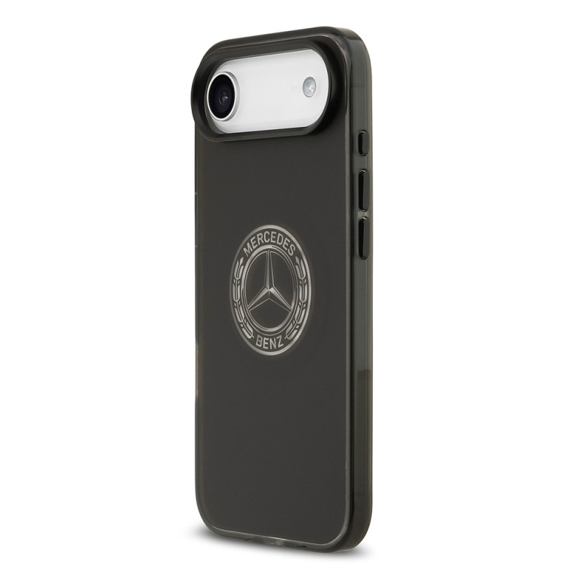 Apple iPhone 17 Air Kılıf Mercedes Benz Orjinal Lisanslı M-safe Şarj Özellikli Buzlu PC Nostaljik Yıldız Dizayn Kapak - 10