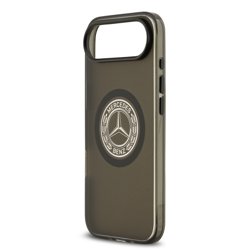 Apple iPhone 17 Air Kılıf Mercedes Benz Orjinal Lisanslı M-safe Şarj Özellikli Buzlu PC Nostaljik Yıldız Dizayn Kapak - 14
