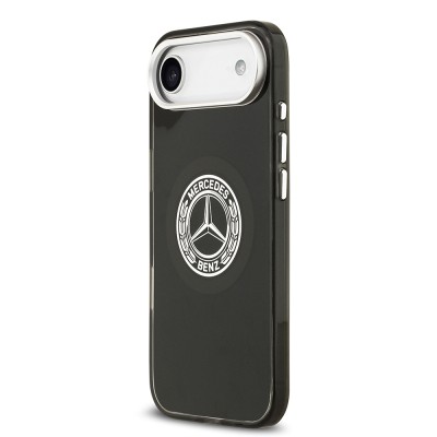 Apple iPhone 17 Air Kılıf Mercedes Benz Orjinal Lisanslı M-safe Şarj Özellikli Çift Katmanlı PC Nostaljik Yıldız Dizayn Kapak - 4