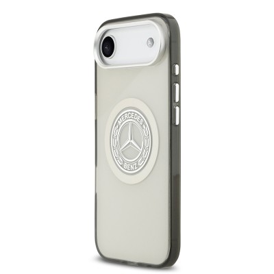 Apple iPhone 17 Air Kılıf Mercedes Benz Orjinal Lisanslı M-safe Şarj Özellikli Çift Katmanlı PC Nostaljik Yıldız Dizayn Kapak - 11