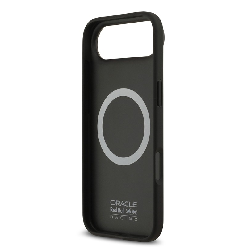 Apple iPhone 17 Air Kılıf Redbull Orjinal Lisanslı M-safe Şarj Özellikli Karbon Fiber Parlayan Logolu Kapak - 8