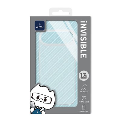 Apple iPhone 17 Air Kılıf Wiwu YXK-206 Invisible Sert PC Kapak - 5