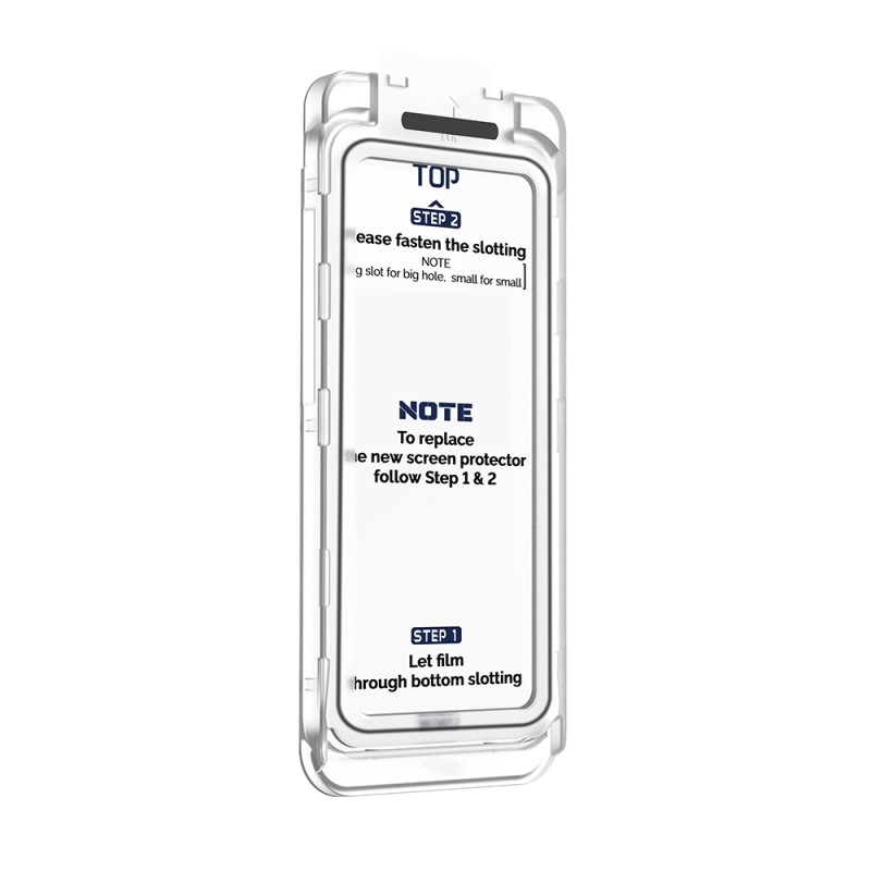 Apple iPhone 17 Air Wiwu SQ-008 Oleofobik Easy Install Darbeye Karşı Dayanıklı Temperli Cam Ekran Koruyucu + Kolay Uygulama Aparatlı - 5