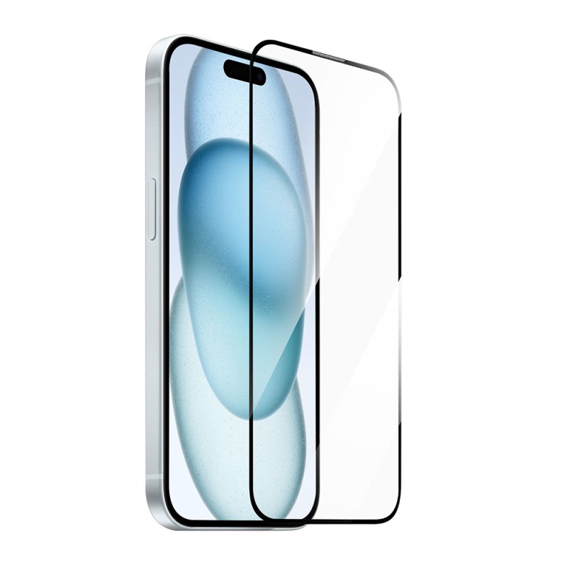 Apple iPhone 17 Air Wiwu SQ-008 Oleofobik Easy Install Darbeye Karşı Dayanıklı Temperli Cam Ekran Koruyucu + Kolay Uygulama Aparatlı - 1