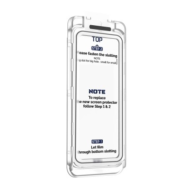 Apple iPhone 17 Air Wiwu SQ-008 Oleophobic Easy Install Impact Resistant Tempered Glass Screen Protector + Easy Application Tool - 5