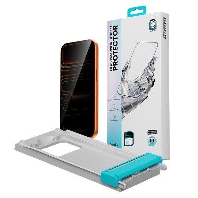 Apple iPhone 17 Benks Glass Warrior 2.0 EZFita Privacy Hayalet Cam Ekran Koruyucu + Kolay Uygulama Aparatı - 16