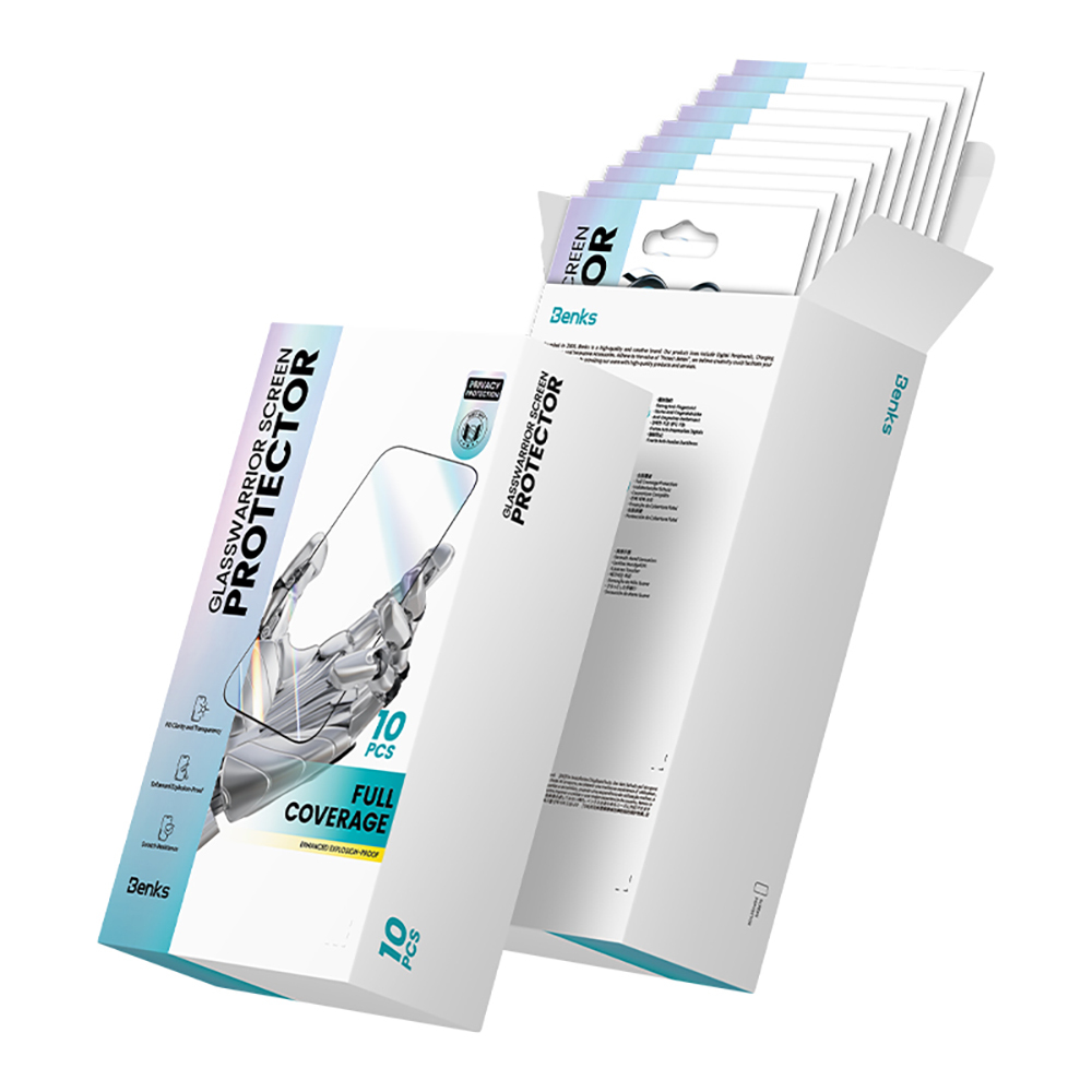 Apple iPhone 17 Benks Glass Warrior Privacy HD 0.3mm Cam Ekran Koruyucu 10