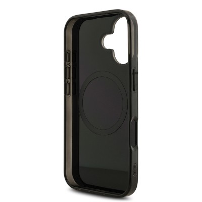 Apple iPhone 17 Case AMG Original Licensed Double Layer Large Logo Honeycomb Pattern Cover - 8