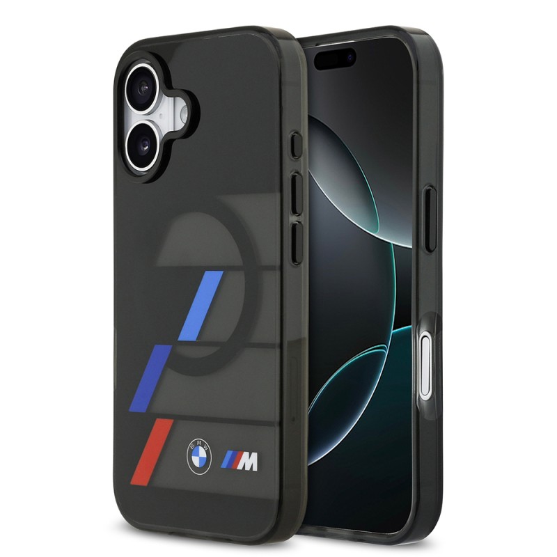 Apple iPhone 17 Case BMW Original Licensed M-Safe Charging Feature IML Printed Three Color M Design Cover - 1