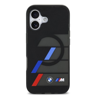 Apple iPhone 17 Case BMW Original Licensed M-Safe Charging Feature IML Printed Three Color M Design Cover - 4