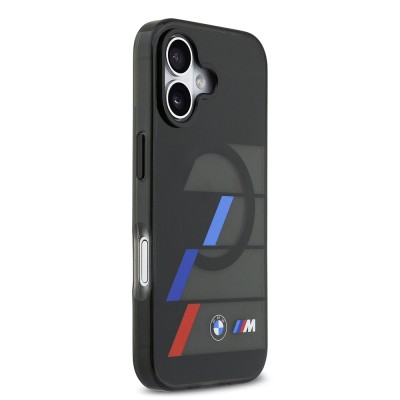 Apple iPhone 17 Case BMW Original Licensed M-Safe Charging Feature IML Printed Three Color M Design Cover - 5