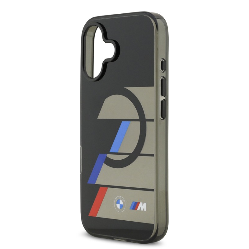 Apple iPhone 17 Case BMW Original Licensed M-Safe Charging Feature IML Printed Three Color M Design Cover - 7
