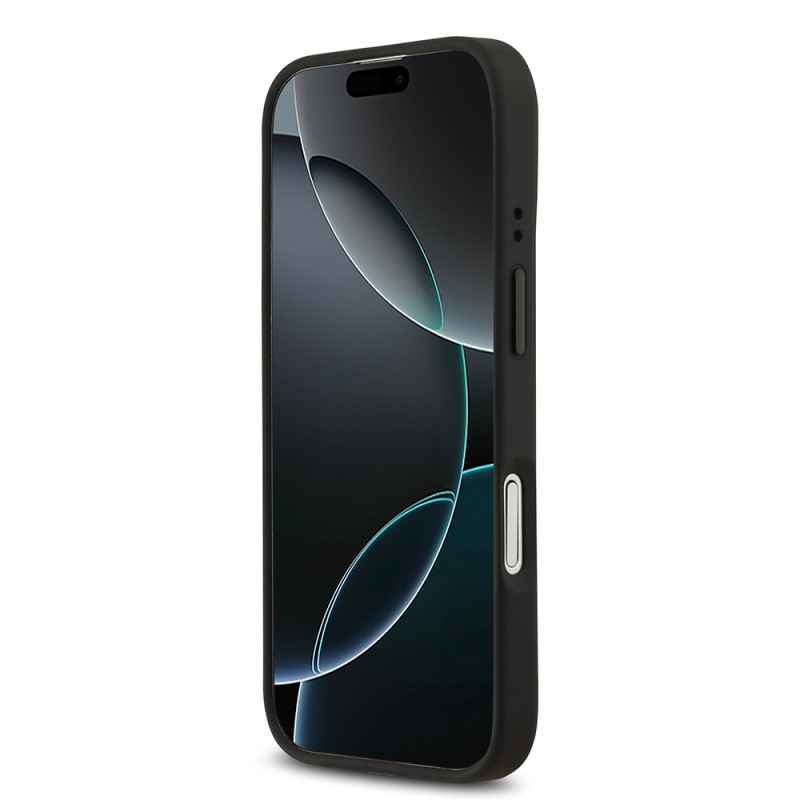 Apple iPhone 17 Case BMW Original Licensed M-Safe Charging Feature Metal BMW and M Logo PU Carbon Design Cover - 14