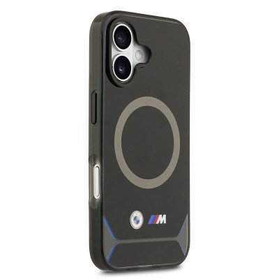 Apple iPhone 17 Case BMW Original Licensed M-safe Charging Feature Metal Button Design IML Printed M Design Cover - 5