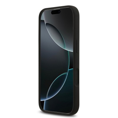 Apple iPhone 17 Case Guess Original Licensed Grained Text Logo Cover - 9