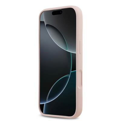Apple iPhone 17 Case Guess Original Licensed Grained Text Logo Cover - 16