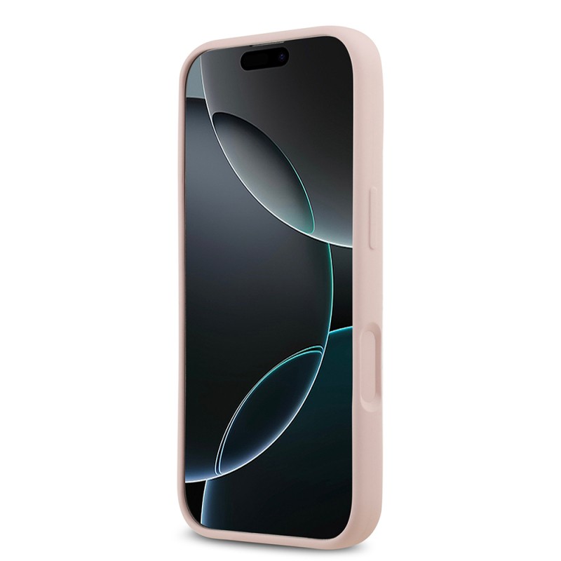 Apple iPhone 17 Case Guess Original Licensed Grained Text Logo Cover - 16