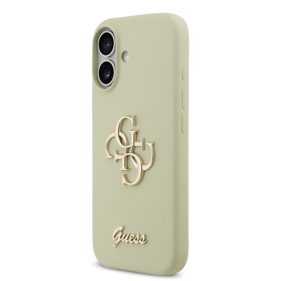 Apple iPhone 17 Case Guess Original Licensed Grained Text Logo Cover - 27