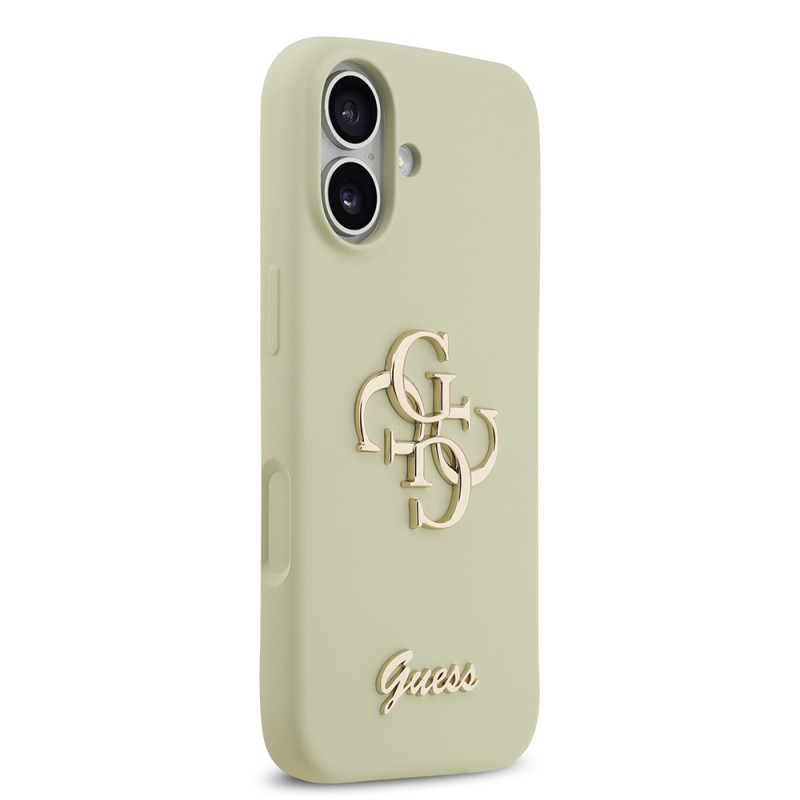 Apple iPhone 17 Case Guess Original Licensed Grained Text Logo Cover - 29