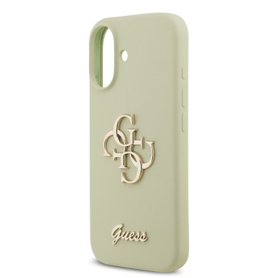 Apple iPhone 17 Case Guess Original Licensed Grained Text Logo Cover - 31
