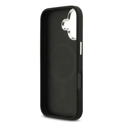 Apple iPhone 17 Case Guess Original Licensed M-safe Charging Feature 4G Classic Text Logo Cover - 9