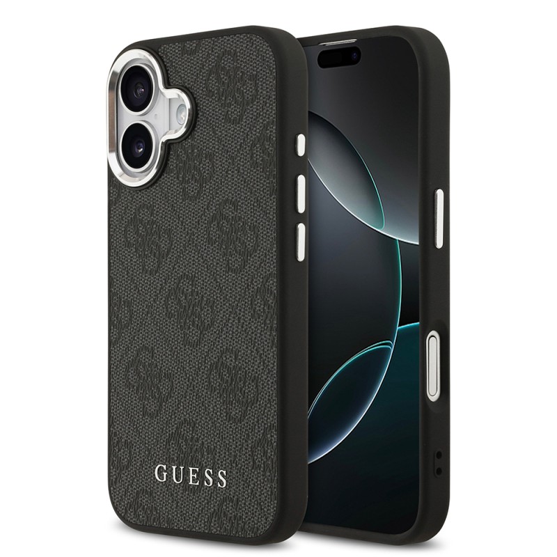 Apple iPhone 17 Case Guess Original Licensed M-safe Charging Feature 4G Classic Text Logo Cover - 2