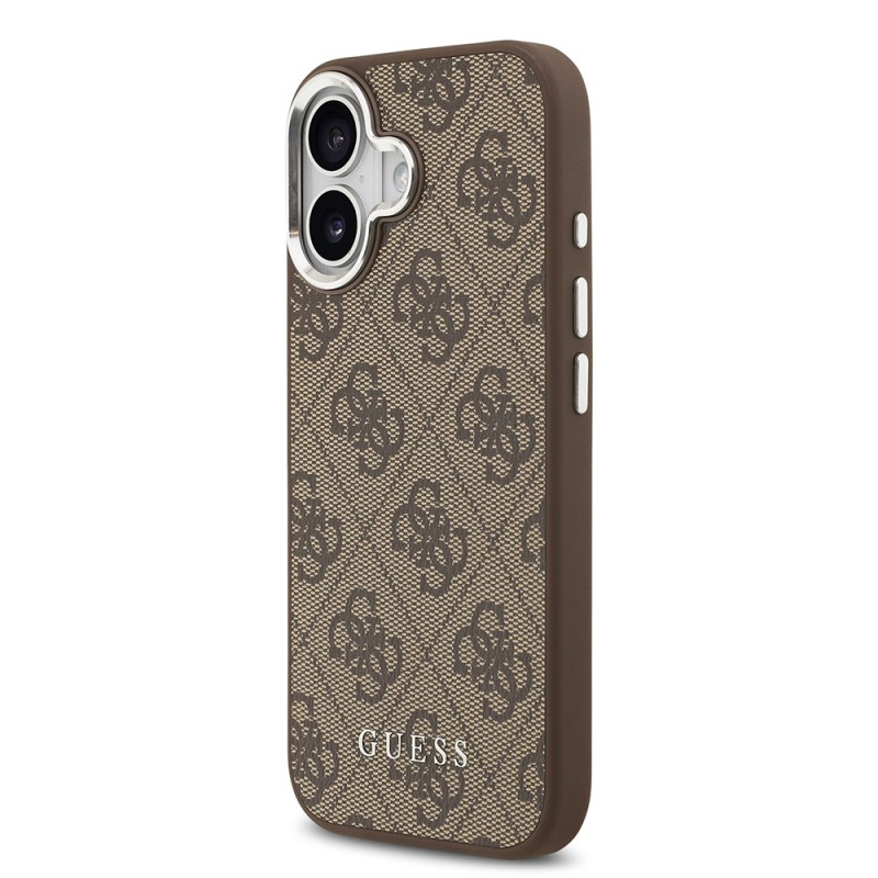 Apple iPhone 17 Case Guess Original Licensed M-safe Charging Feature 4G Classic Text Logo Cover - 11
