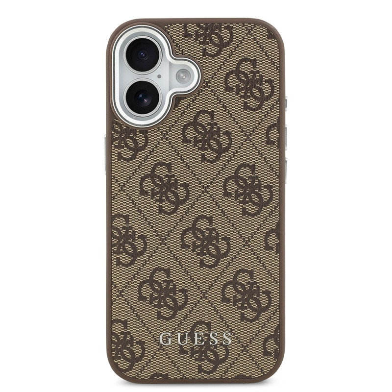 Apple iPhone 17 Case Guess Original Licensed M-safe Charging Feature 4G Classic Text Logo Cover - 12