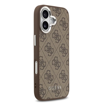 Apple iPhone 17 Case Guess Original Licensed M-safe Charging Feature 4G Classic Text Logo Cover - 13