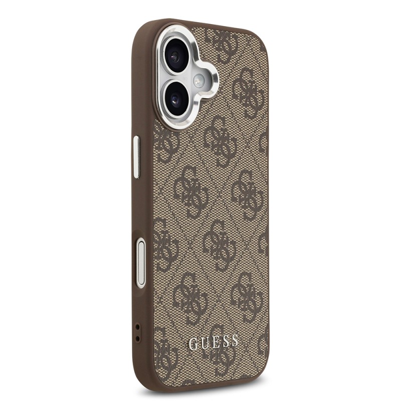Apple iPhone 17 Case Guess Original Licensed M-safe Charging Feature 4G Classic Text Logo Cover - 13