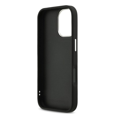 Apple iPhone 17 Case Karl Lagerfeld Original Licensed Metal Logo K&C Heads Pin Cover - 9