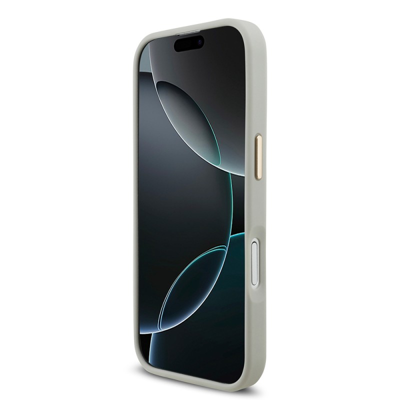 Apple iPhone 17 Case Lacoste Original Licensed M-Safe Charging Feature Champs Elysees PU Leather Design Cover - 16