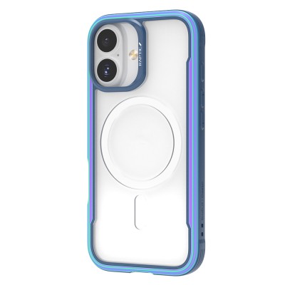 Apple iPhone 17 Case M-Safe Charging Feature Airbag Raptic Shield Series Transparent Back Cover - 2