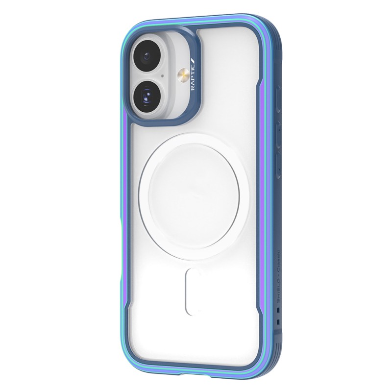 Apple iPhone 17 Case M-Safe Charging Feature Airbag Raptic Shield Series Transparent Back Cover - 2