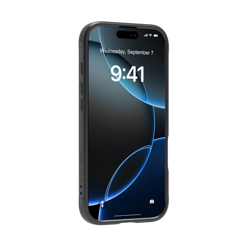 Apple iPhone 17 Case M-Safe Charging Feature Airbag Raptic Shield Series Transparent Back Cover - 15