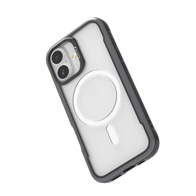 Apple iPhone 17 Case M-Safe Charging Feature Airbag Raptic Shield Series Transparent Back Cover - 9