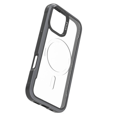 Apple iPhone 17 Case M-Safe Charging Feature Airbag Raptic Shield Series Transparent Back Cover - 11