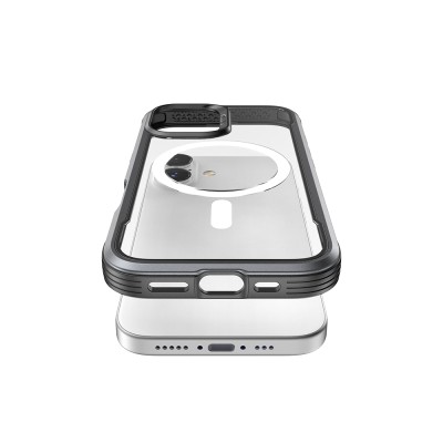 Apple iPhone 17 Case M-Safe Charging Feature Airbag Raptic Shield Series Transparent Back Cover - 13