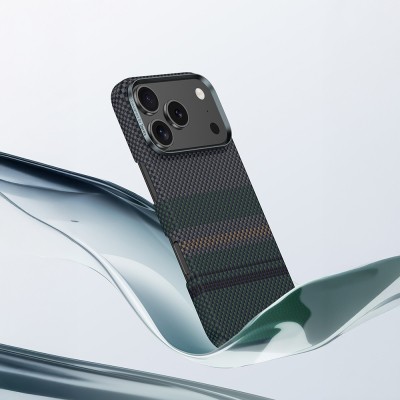 Apple iPhone 17 Case M-safe Charging Feature Carbon Fiber Design Benks Aurora ArmorAir Kevlar Cover - 6