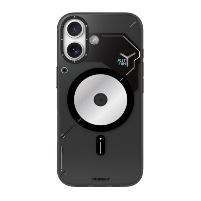 Apple iPhone 17 Case M-safe Charging Feature Disc Pattern Youngkit Disc Battle Cover - 4