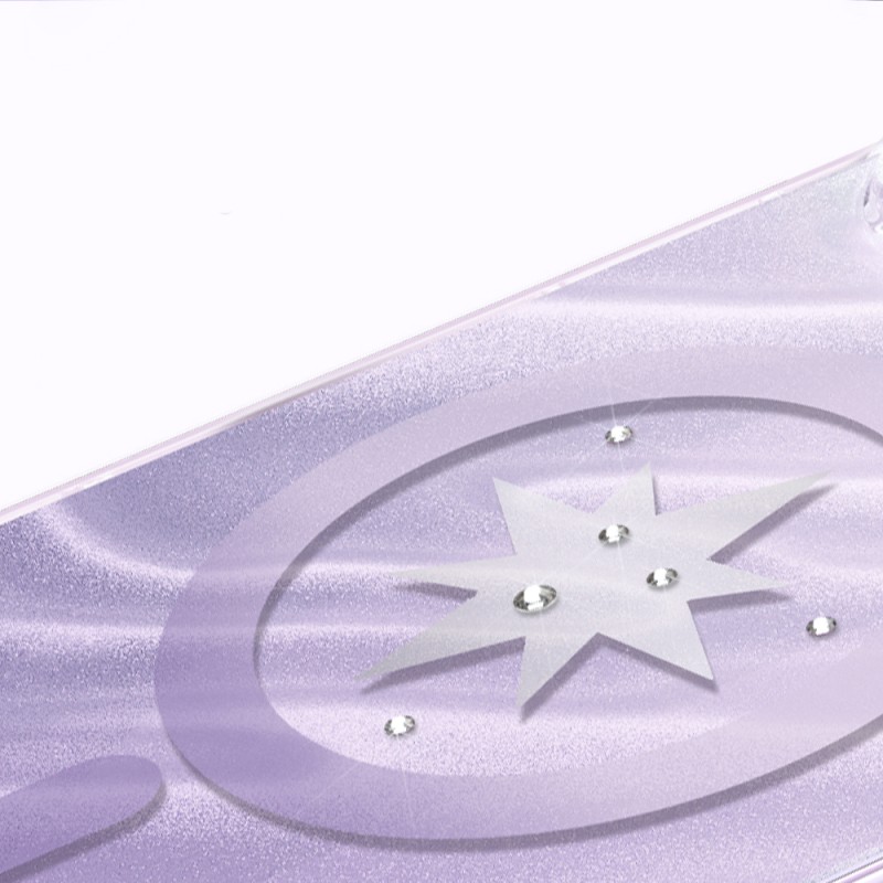 Apple iPhone 17 Case M-Safe Charging Feature Original Swarovski Crystal Embellished Zore Paris Rovix Hard PC Cover - 25