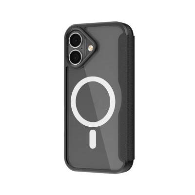 Apple iPhone 17 Case M-Safe Charging Feature Raptic Air Folio Transparent Card Holder Cover Case - 8